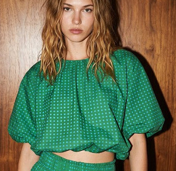 Bubble Crop Top
