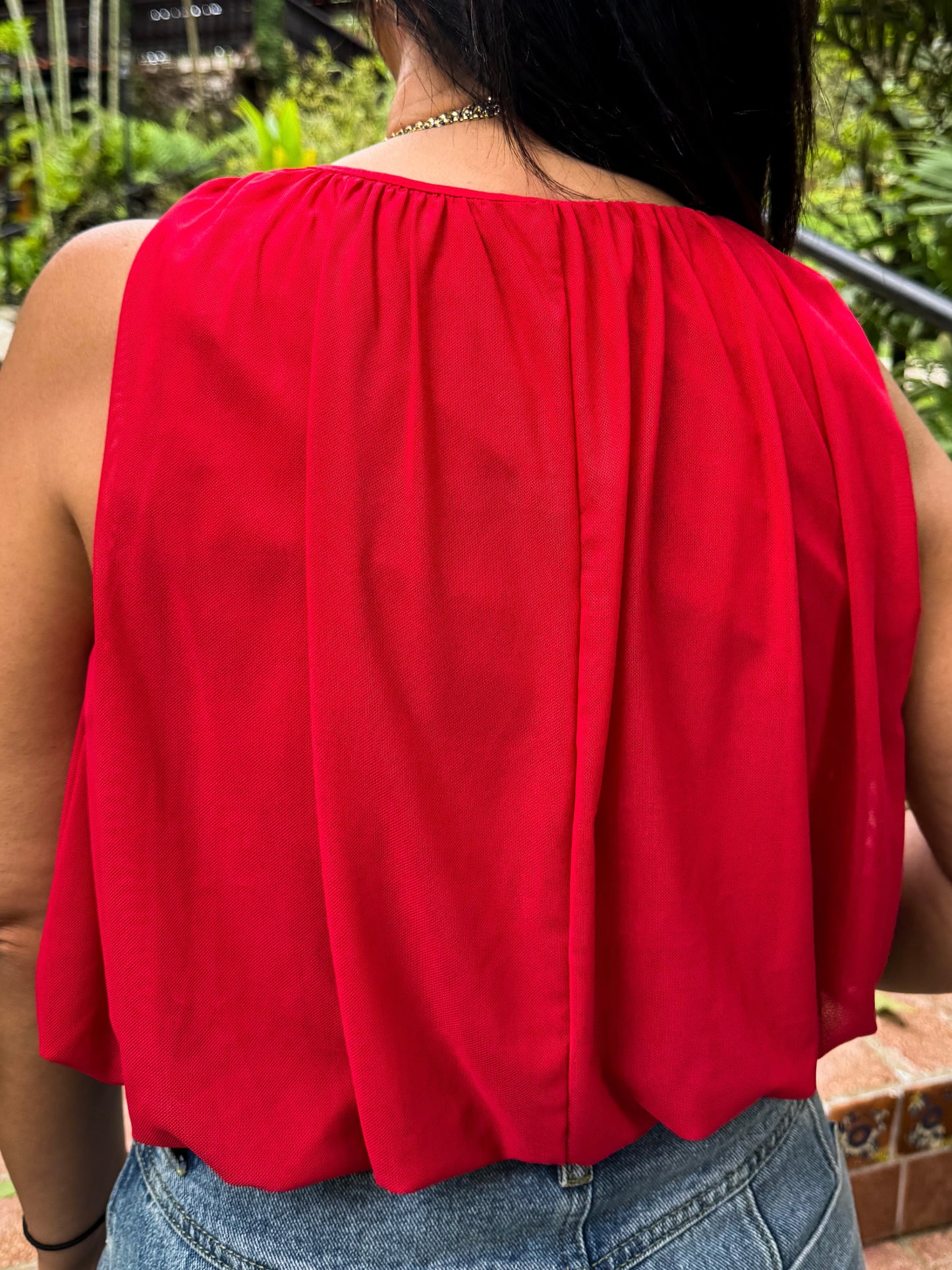Red Bubble Top