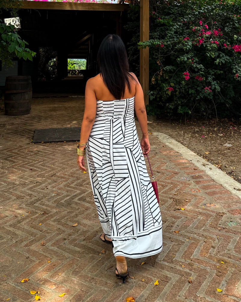 Strapless Maxi Dress