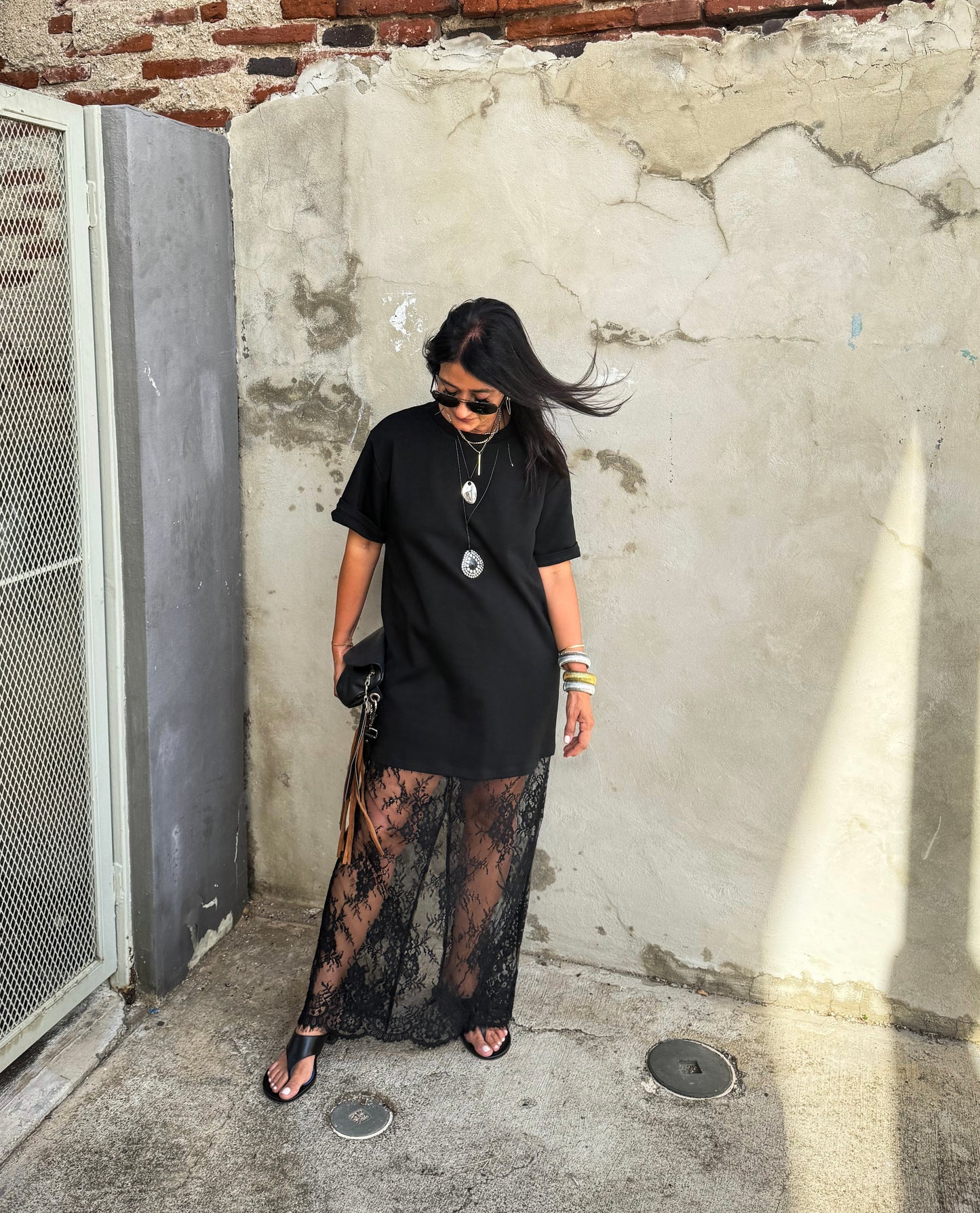 T- Shirt Lace Dress