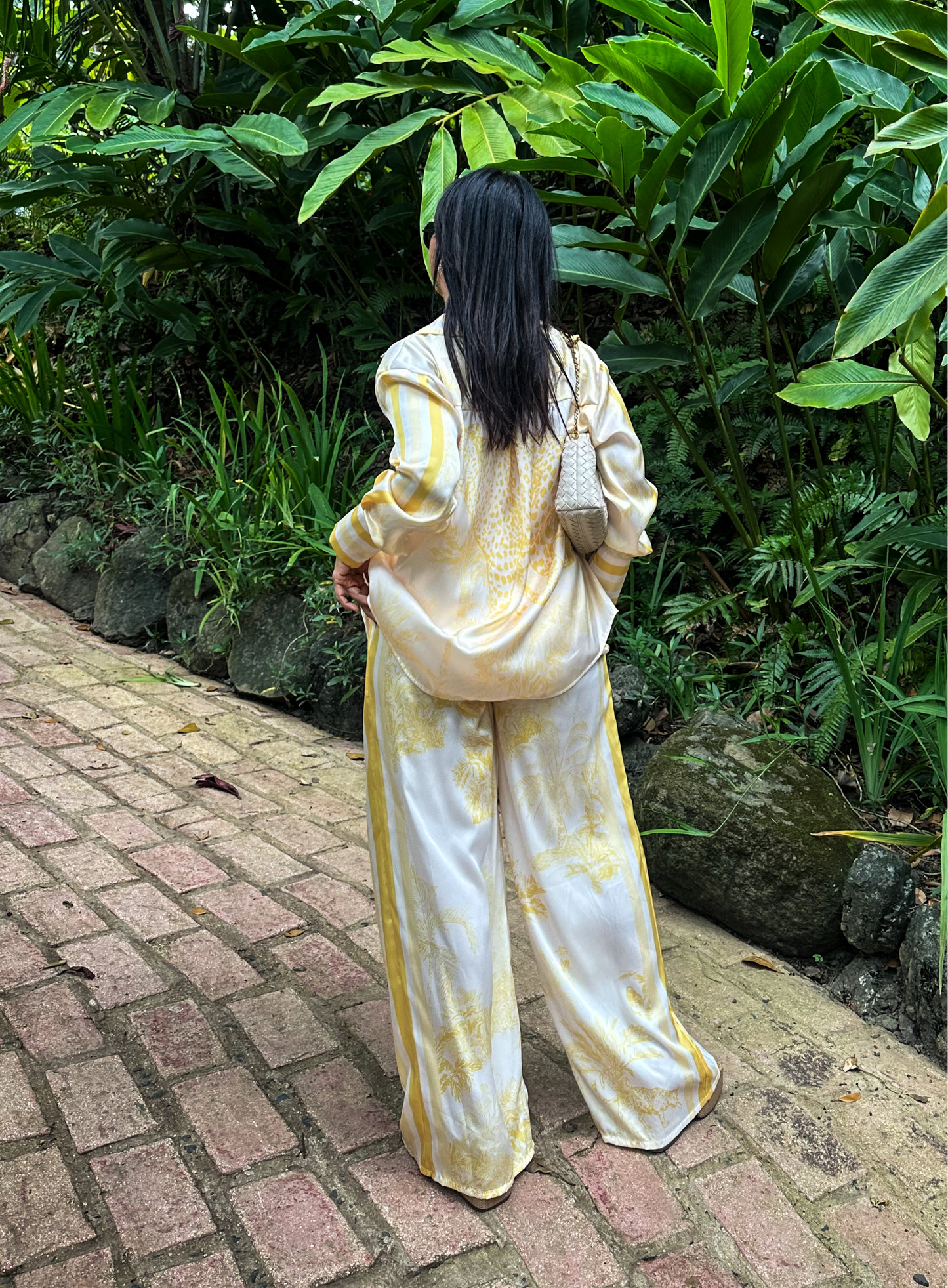 Yellow Dior Set