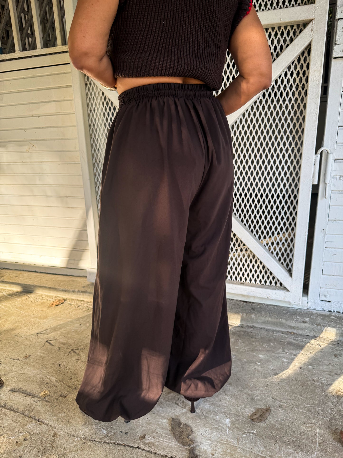 Chocolate Balloon Pants