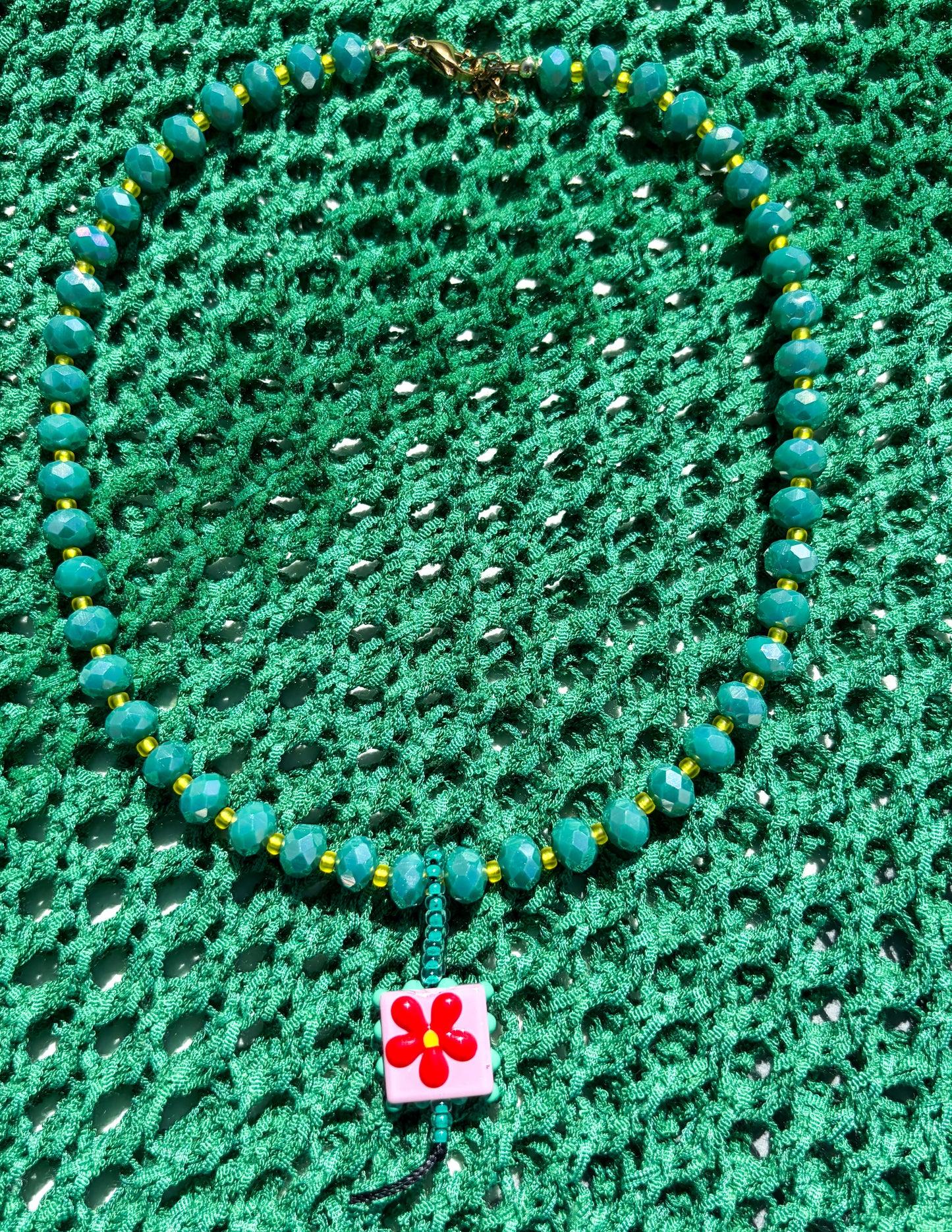 Charm Beaded Necklace