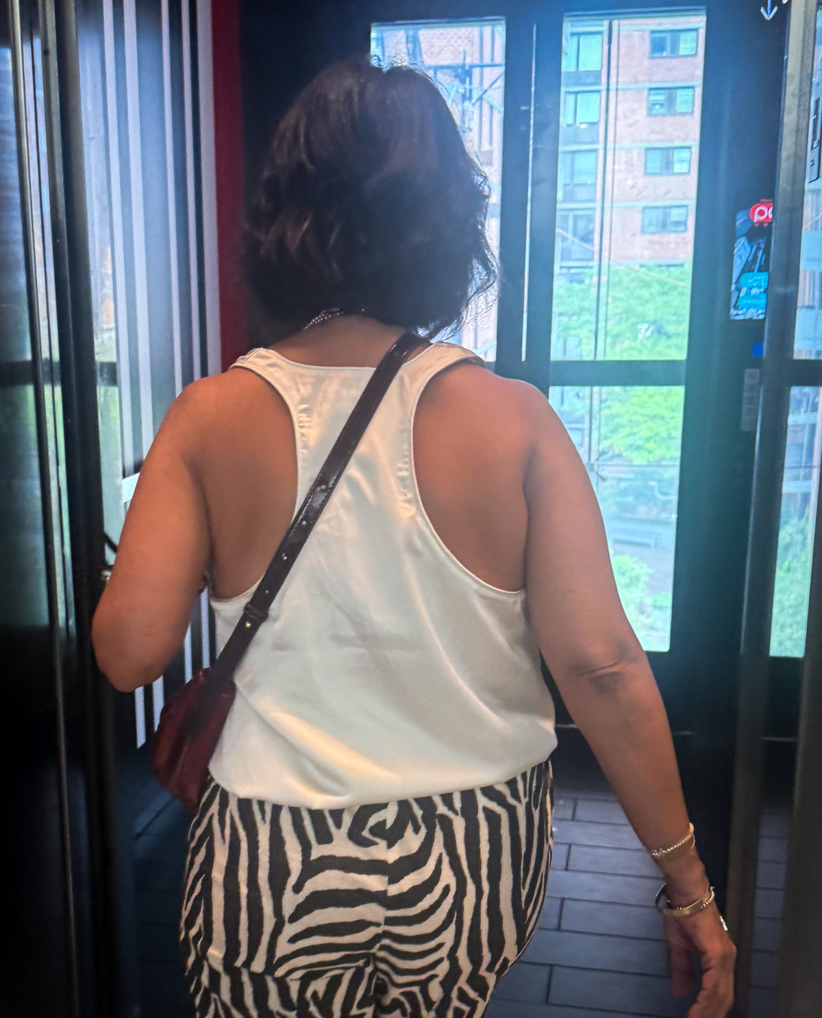 Satin Racerback Tank