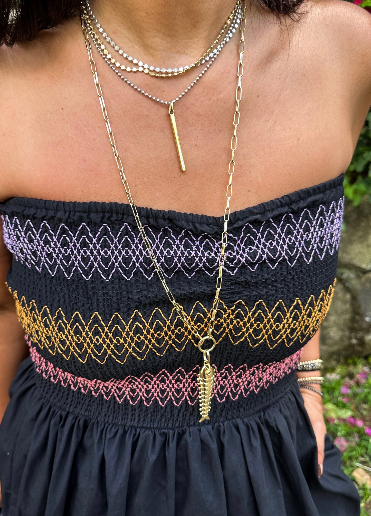 Smocked Bodice Maxi Dress
