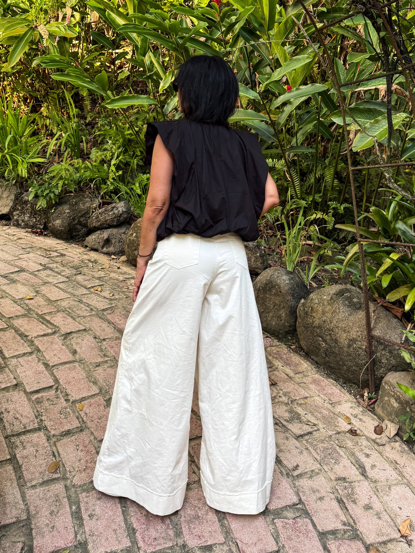 Wide Leg Italian Pant