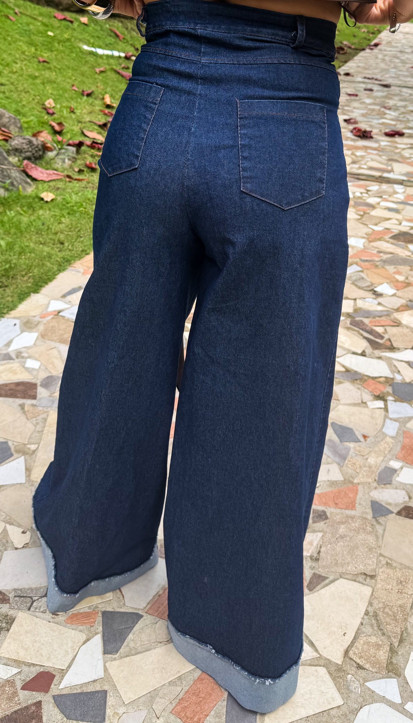 Cuffed Hem Jeans 🇮🇹