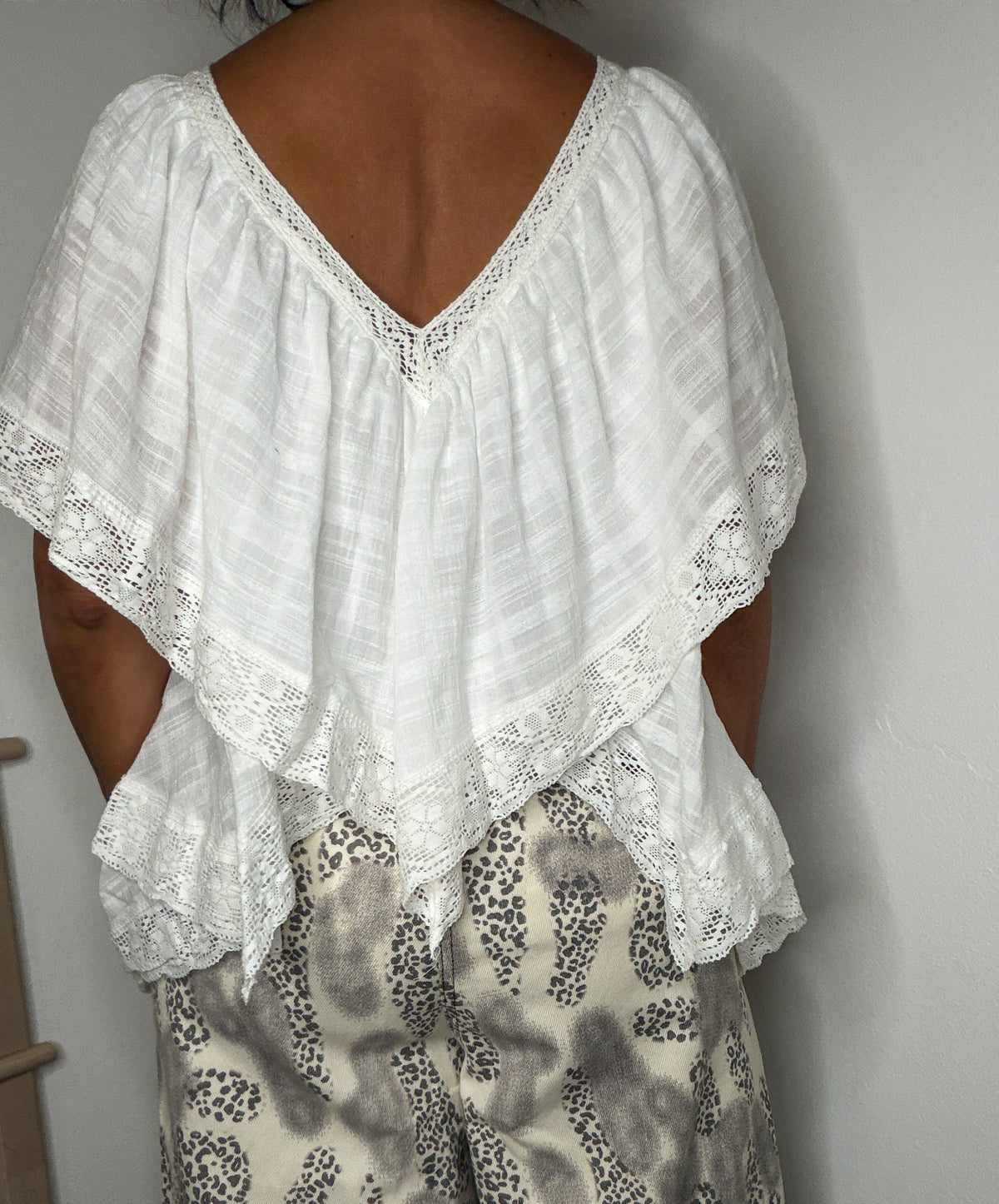 Two-Way Lace Boho Top