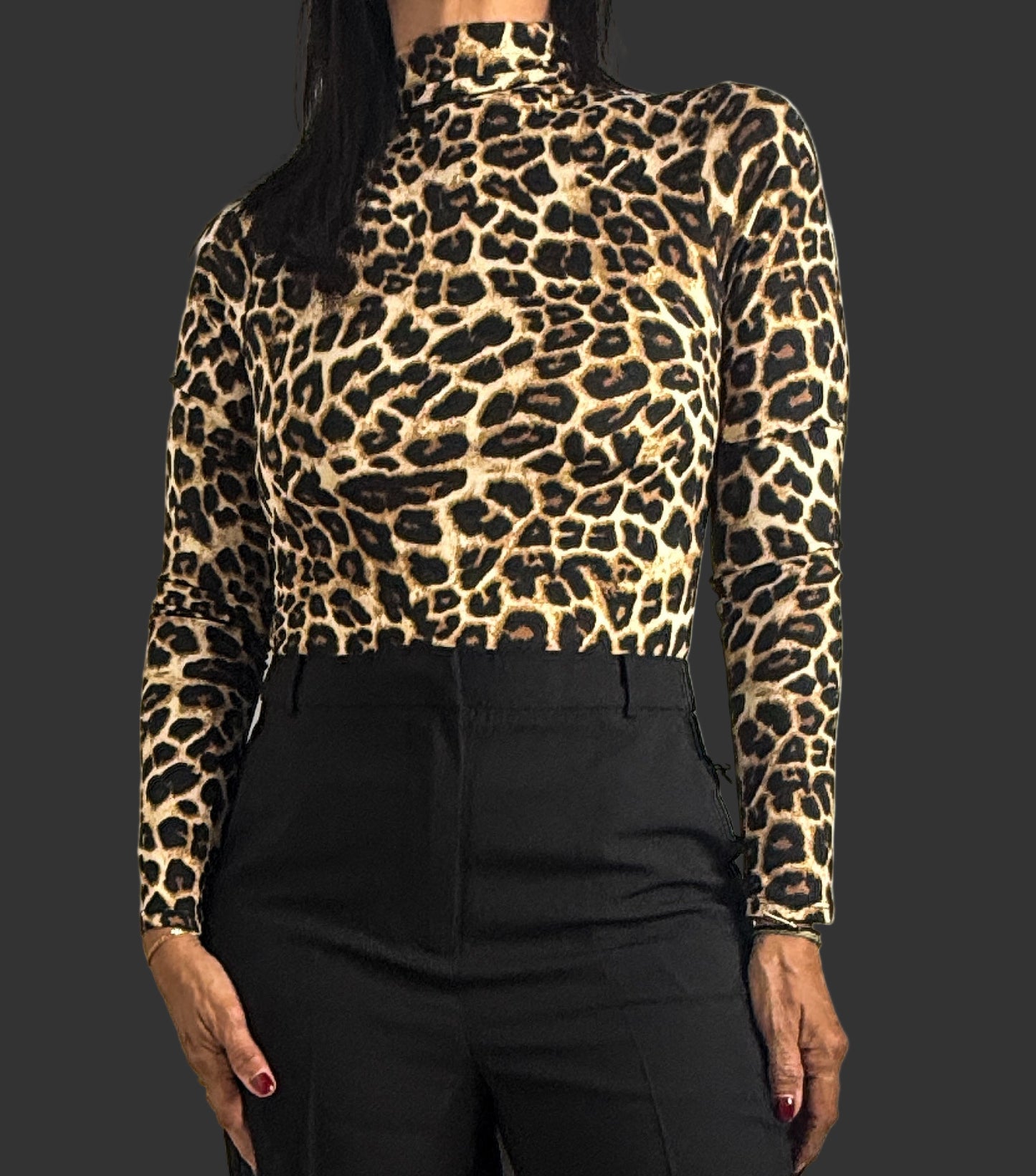 Animal Print Bodysuit