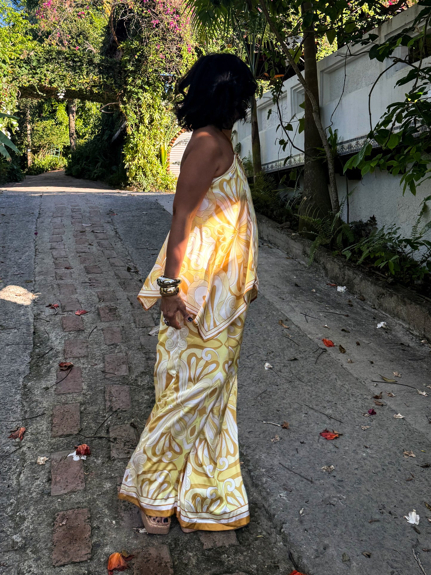 Emilio Halter Top and Matching Pants Set