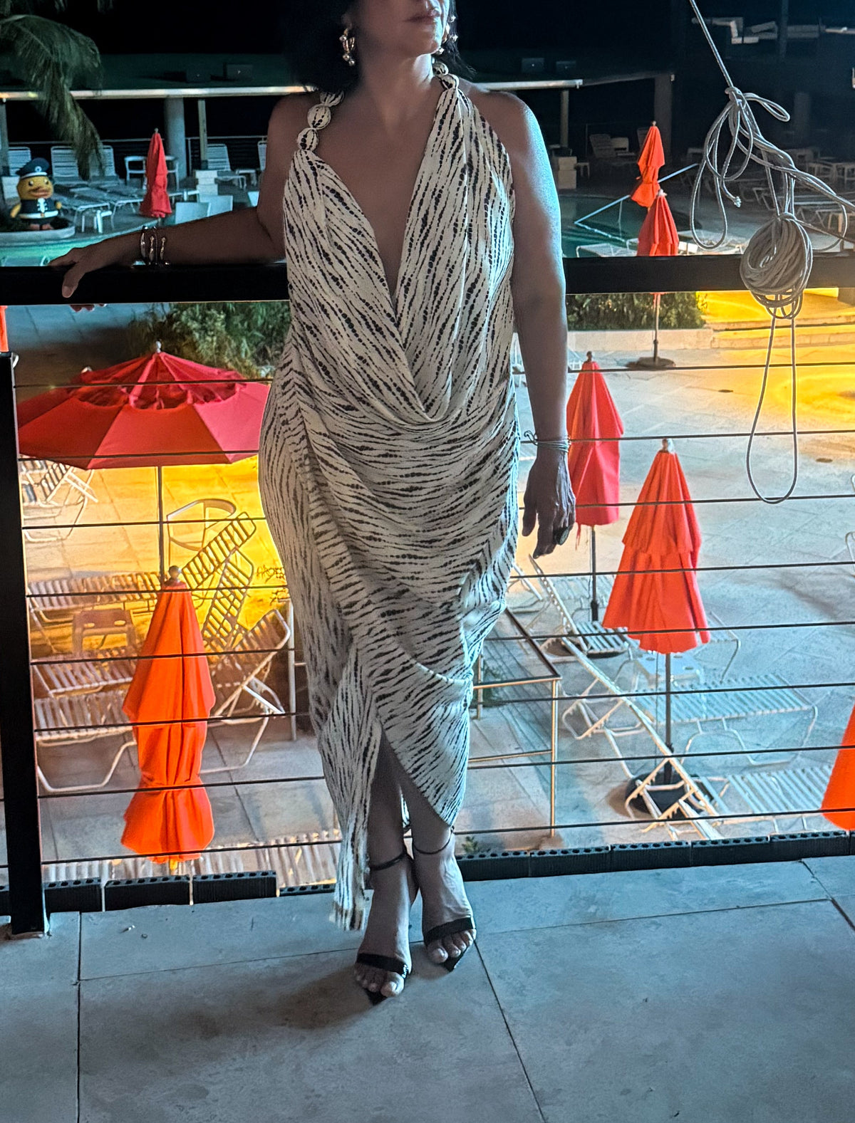 Draped Dress