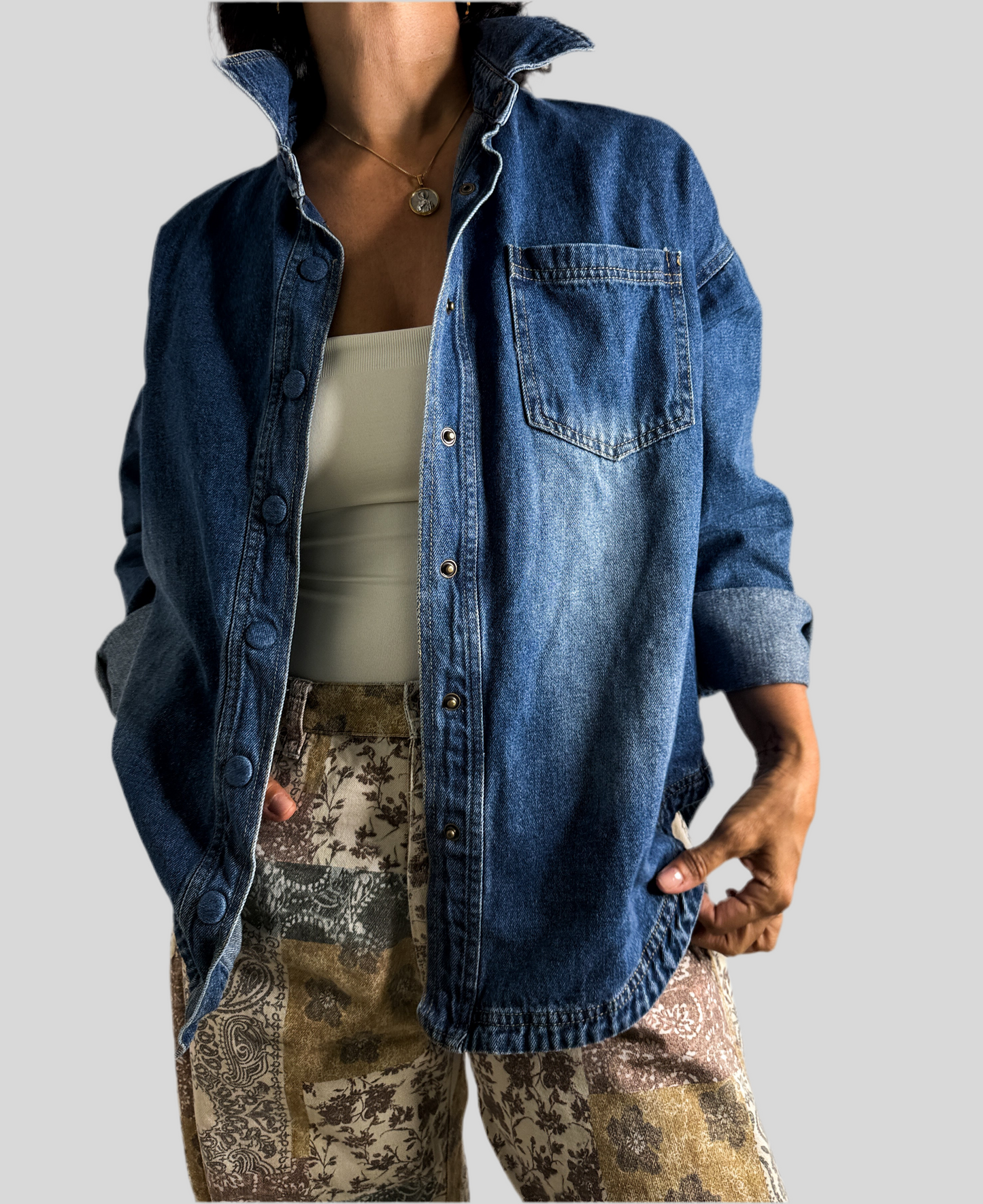 Denim Top