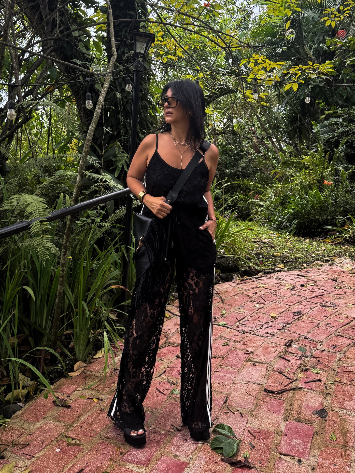 Sporty Chic Lace Set