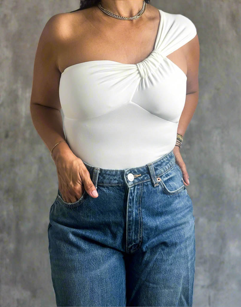 One Shoulder Bodysuit