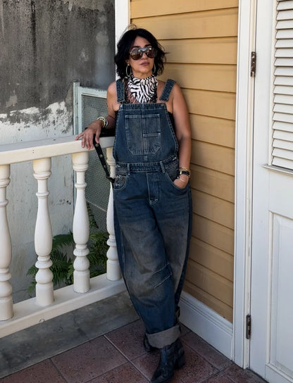Vintage Denim -  Barrel Overall