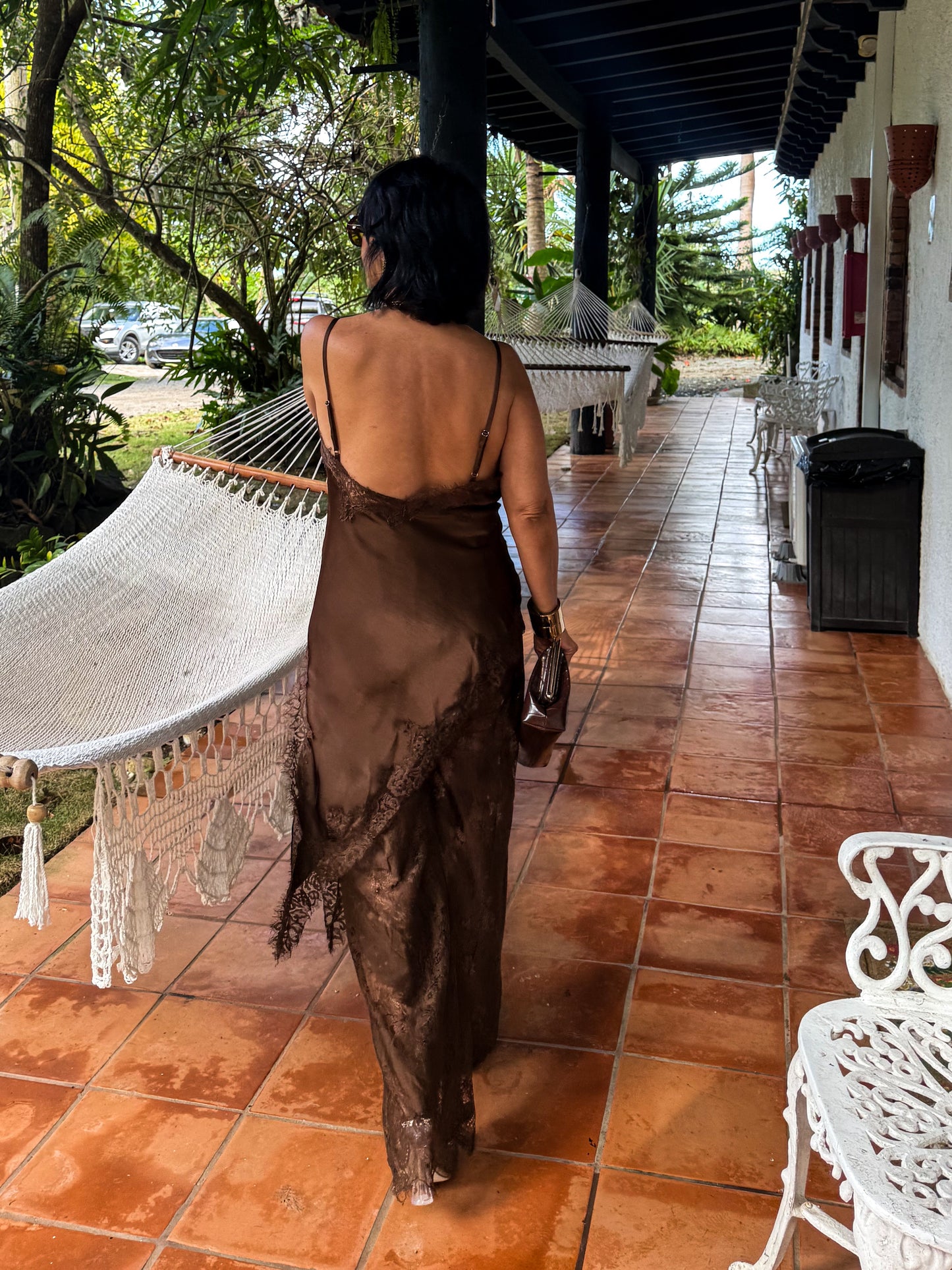 Lace Cami and Pants Set