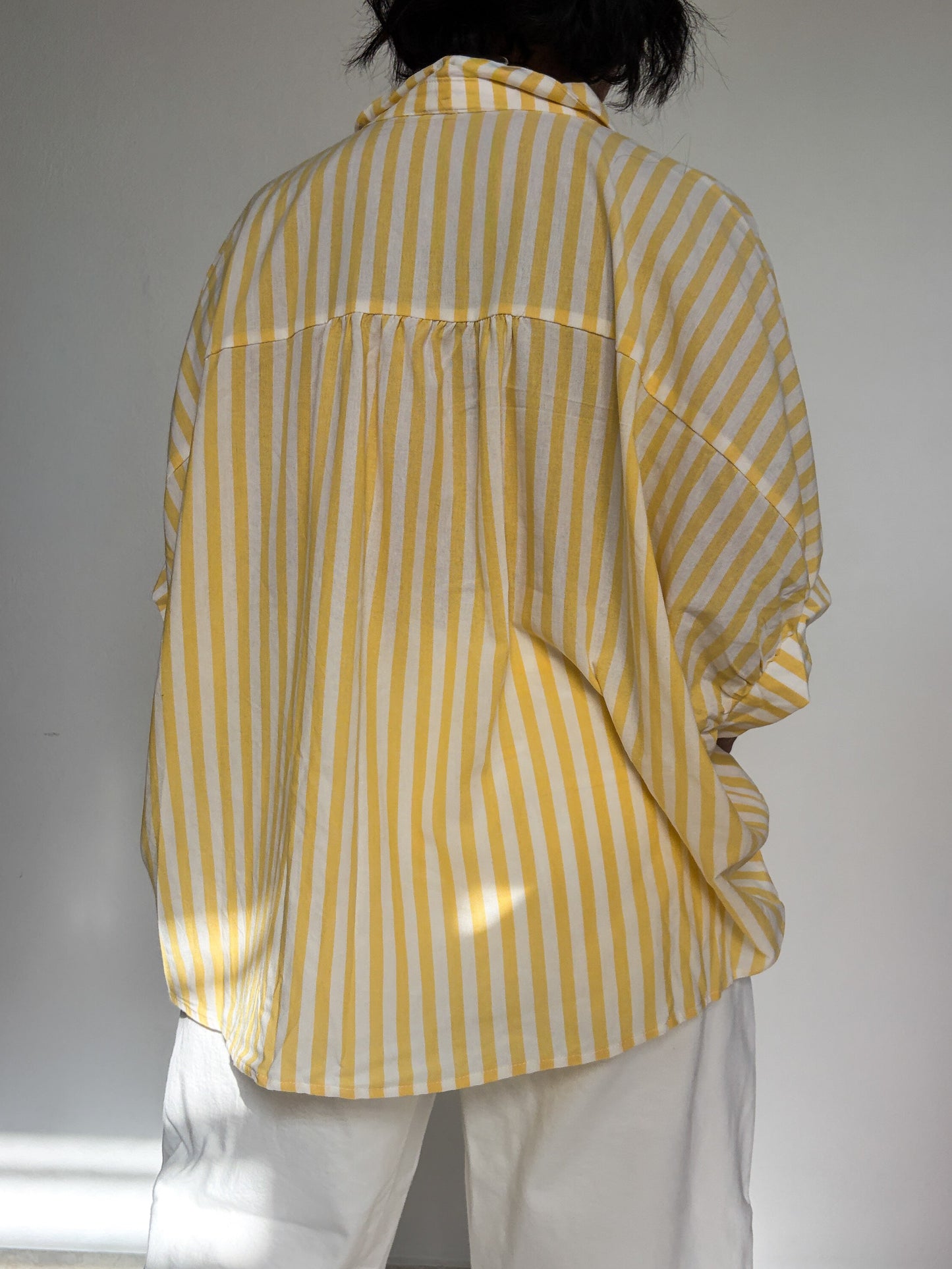 Lemon Oversized Shirt Top