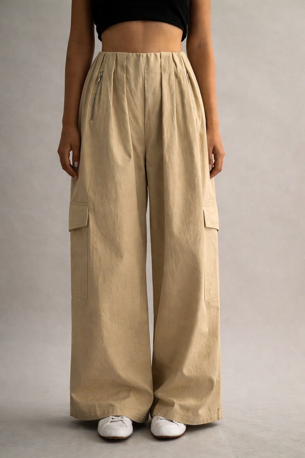 Wide Leg Cargo Pants