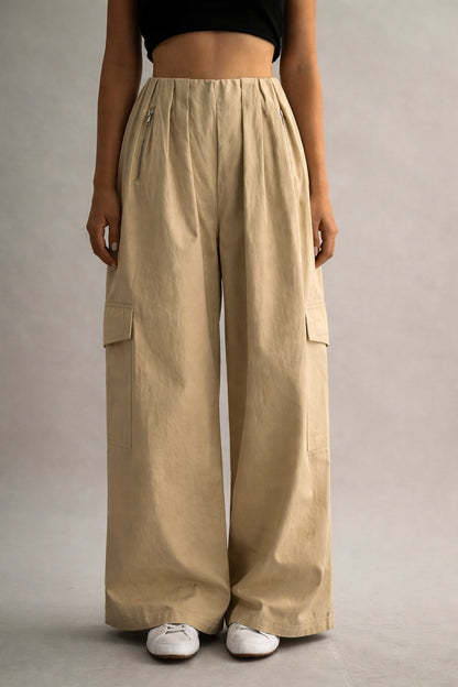 Wide Leg Cargo Pants