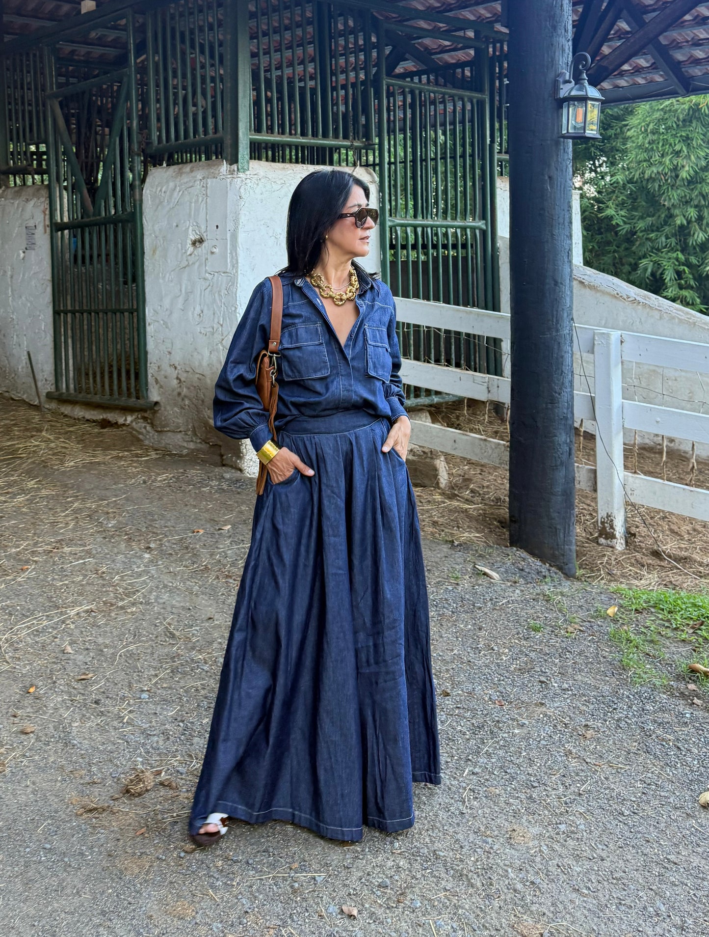 Indigo Denim Set 🇨🇴