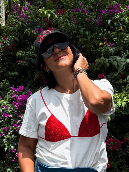 Bikini Print Tee