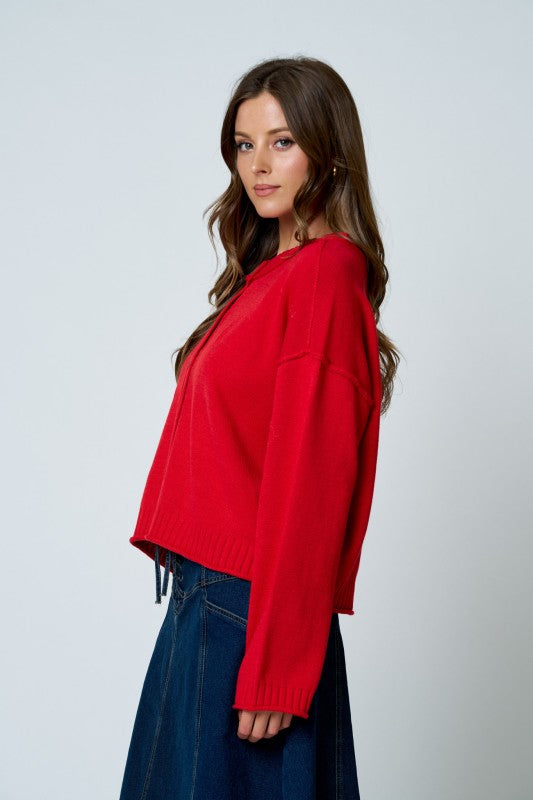 Button Down Knit Cardigan
