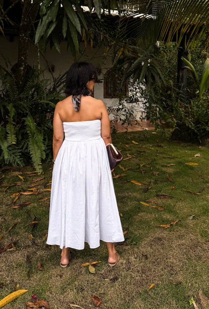 White Muse Midi Dress