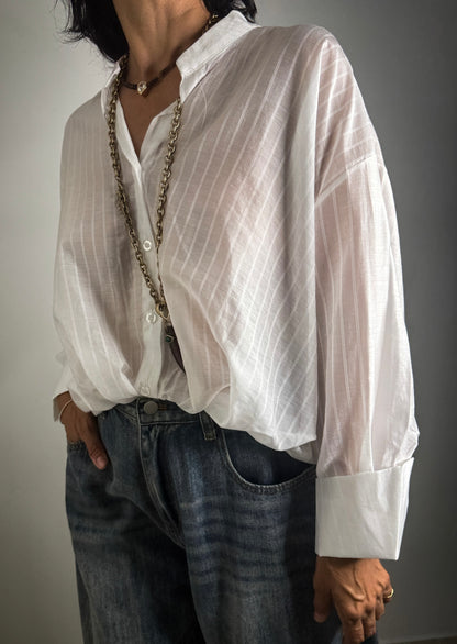 Striped Relaxed Shirt 🇮🇹