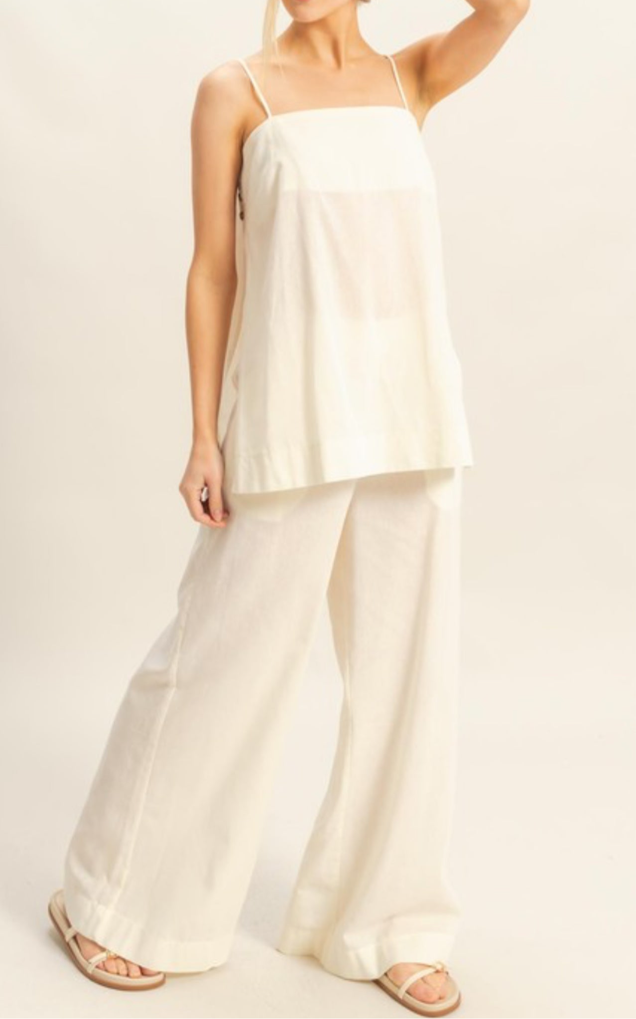 Ivory Pants Set