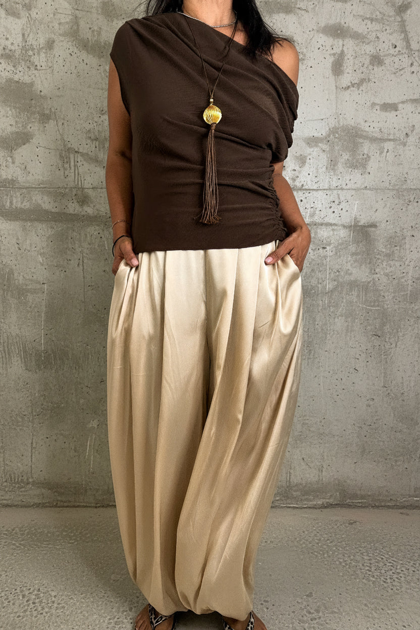 Silky Aladdin Pants