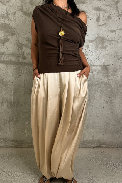 Silky Aladdin Pants