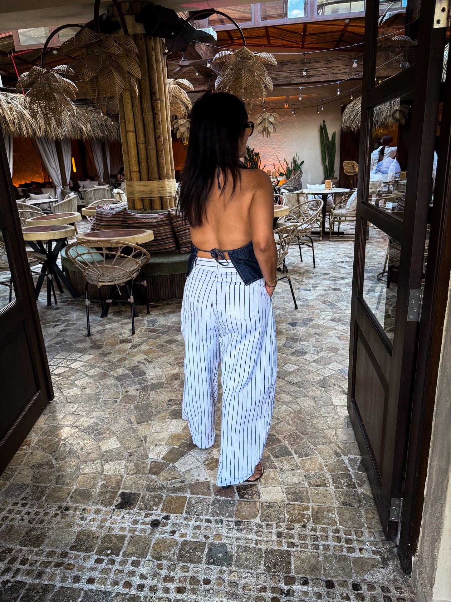 Striped Trousers