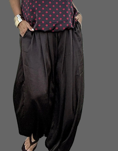 Brown Silky Aladdin Pants 🇮🇹