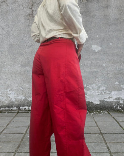 Belted Barrel Style Pants 🇮🇹