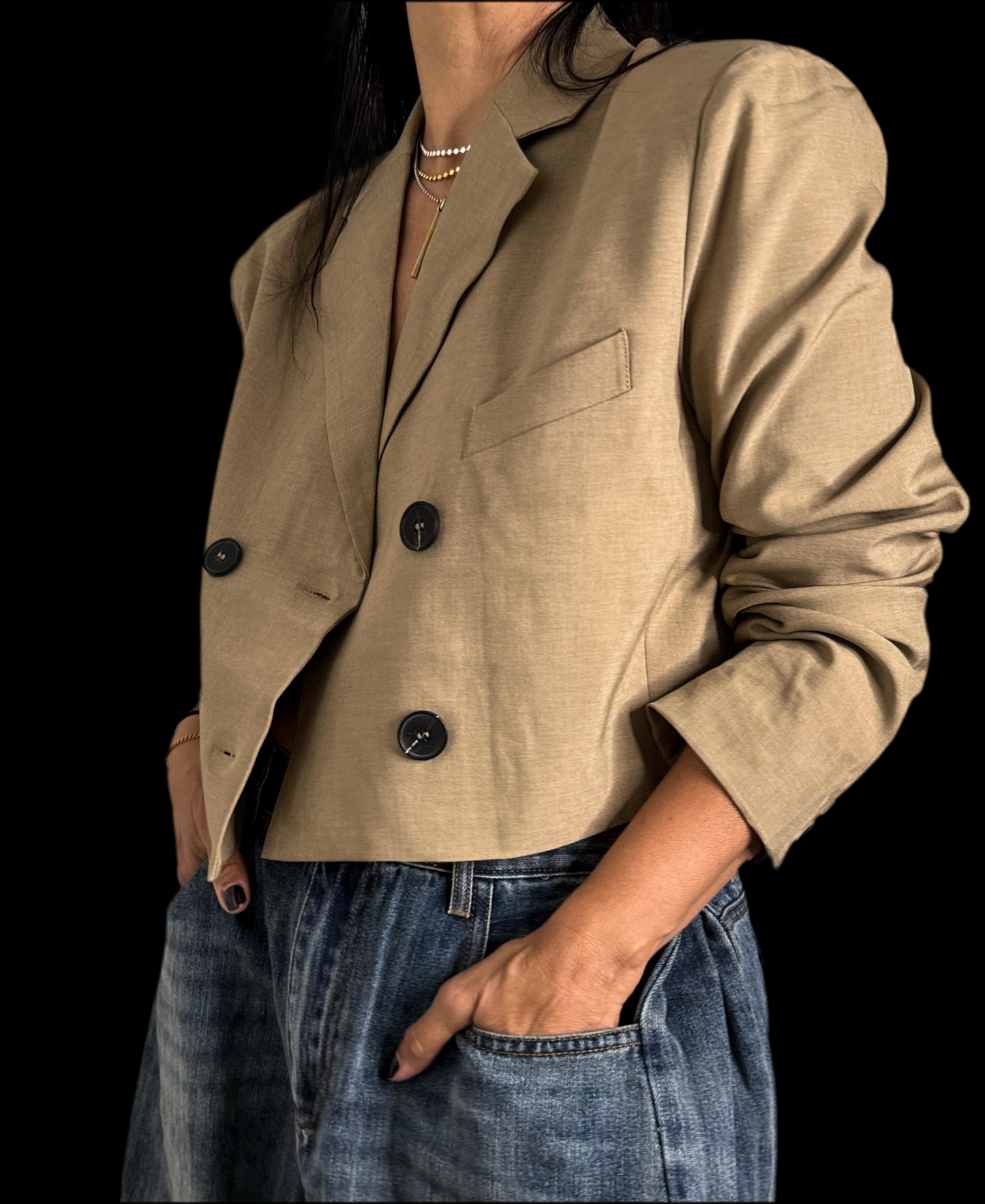 **PRE-ORDER / Cropped Jacket