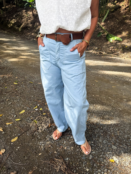 Belted Barrel Italy Pant 🇮🇹