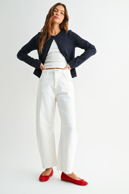 Off White Denim Pants