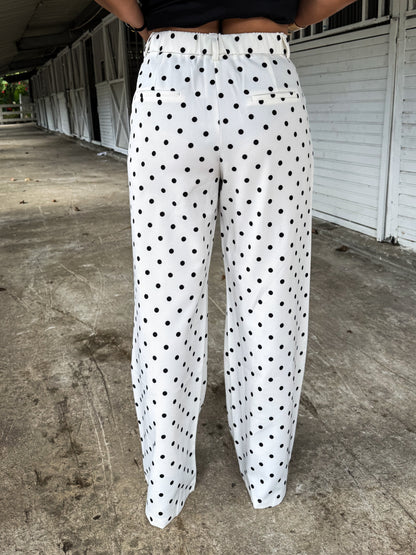 Polka Dot Trouser