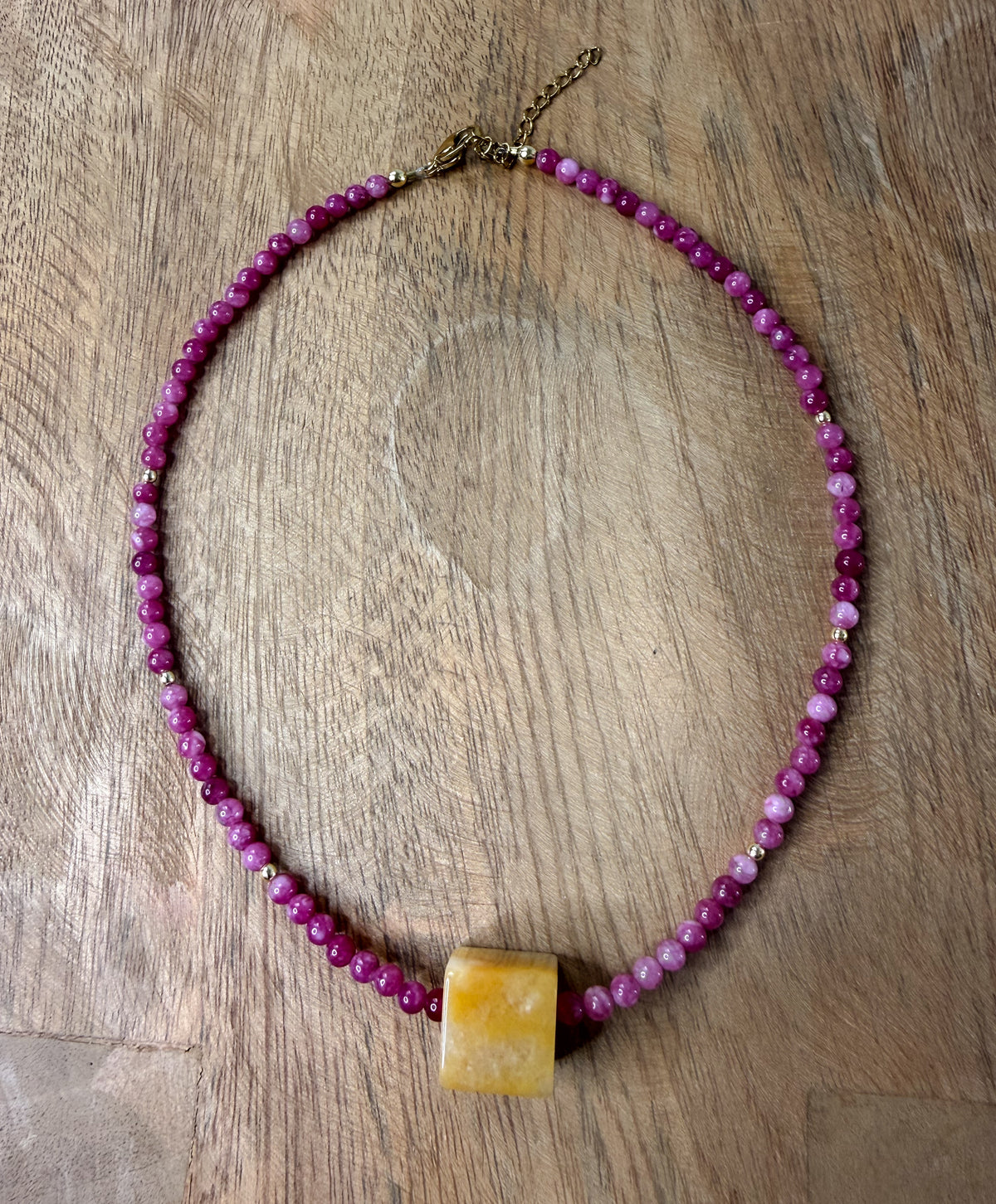 Crystal Cube Necklace