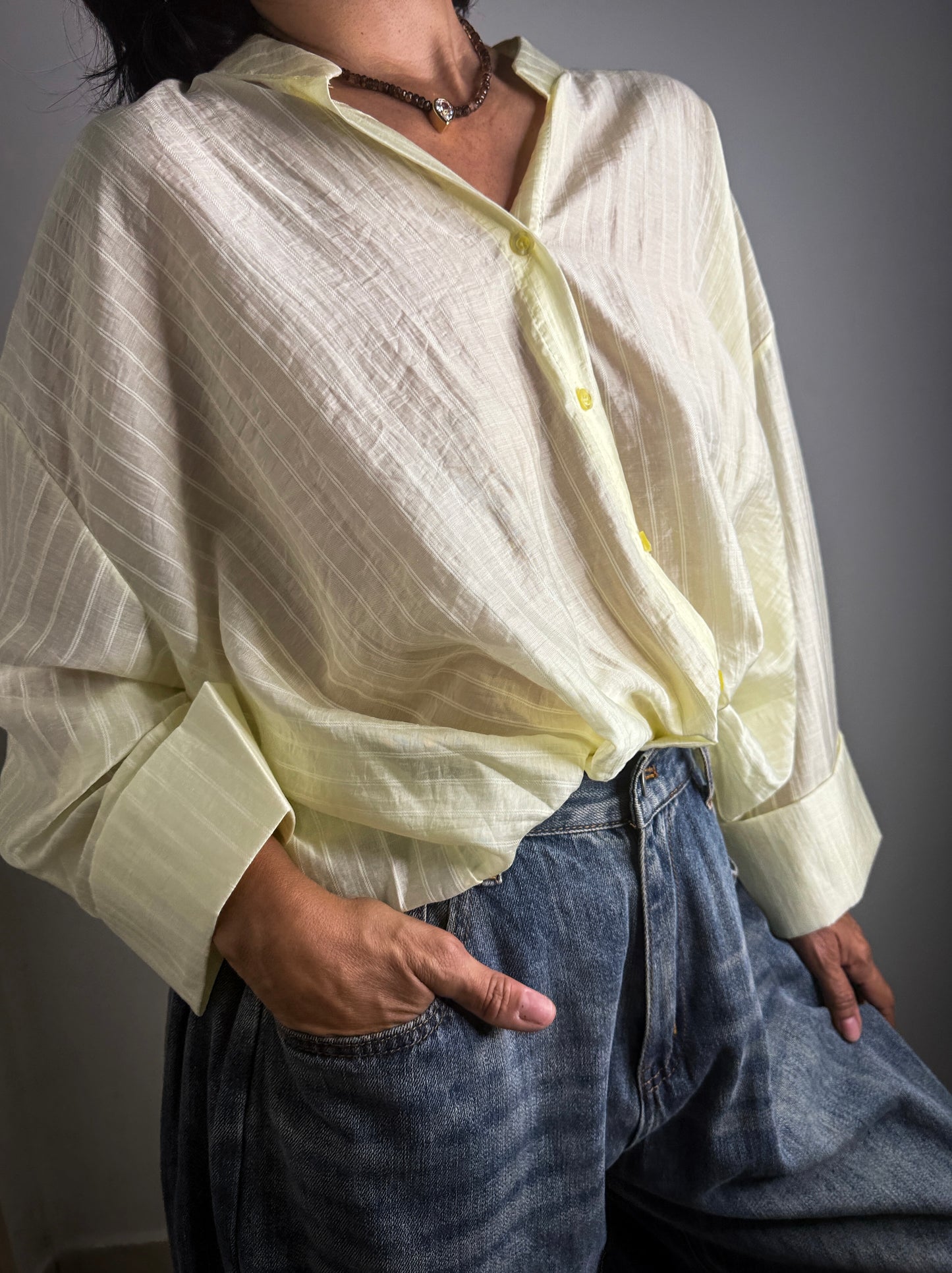 Striped Relaxed Shirt 🇮🇹