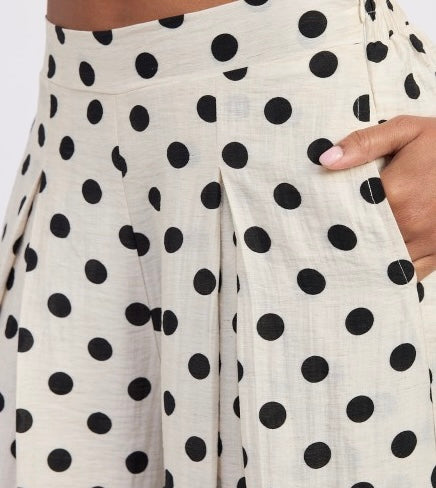 Ivory Polka Dots Set