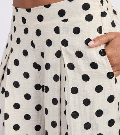 Ivory Polka Dots Set
