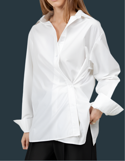 Poplin Button Down Shirt