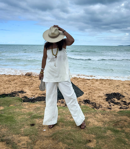 Ivory Pants Set