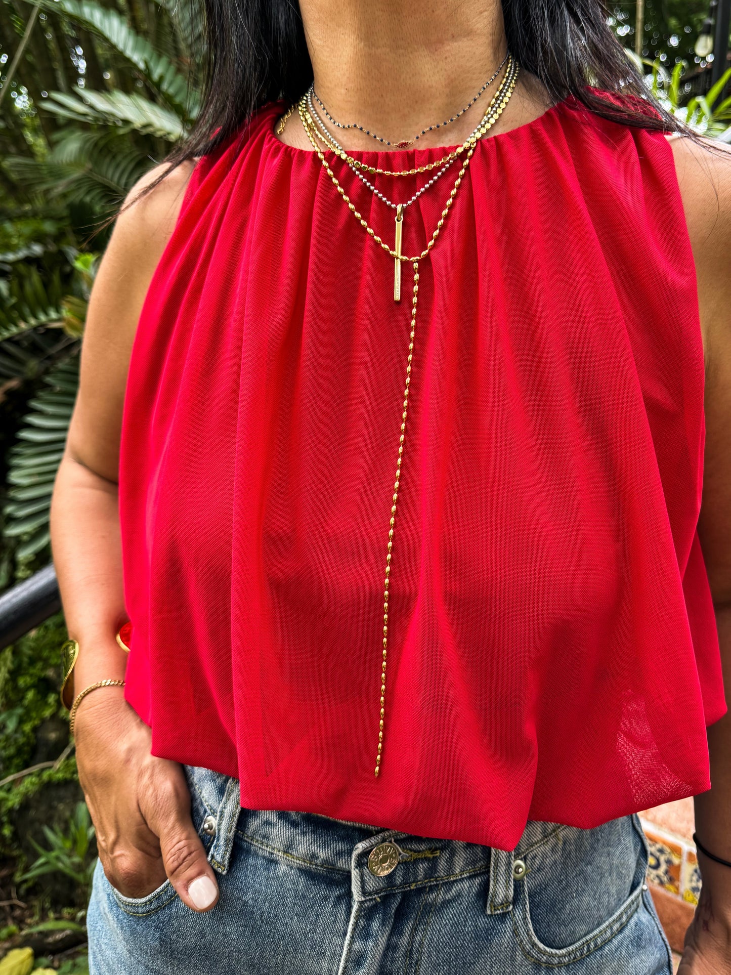 Red Bubble Top