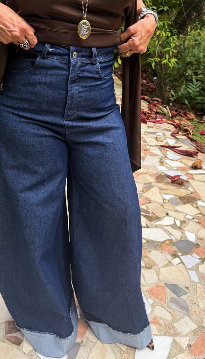 Cuffed Hem Jeans 🇮🇹