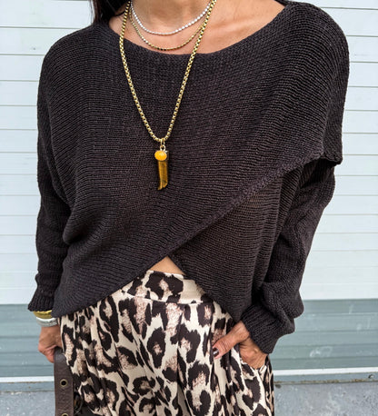 Loose Knitted Sweater