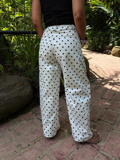 Polka Dots Barrel Pants 🇮🇹