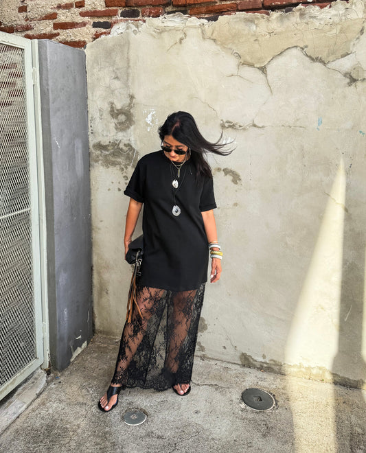 T- Shirt Lace Dress