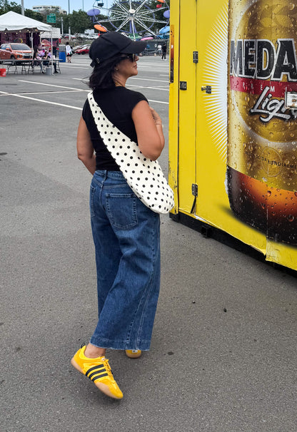 Polka Dots Slouchy Bag
